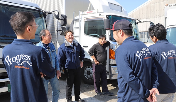 社長や社員との距離が近い、風通しの良い職場